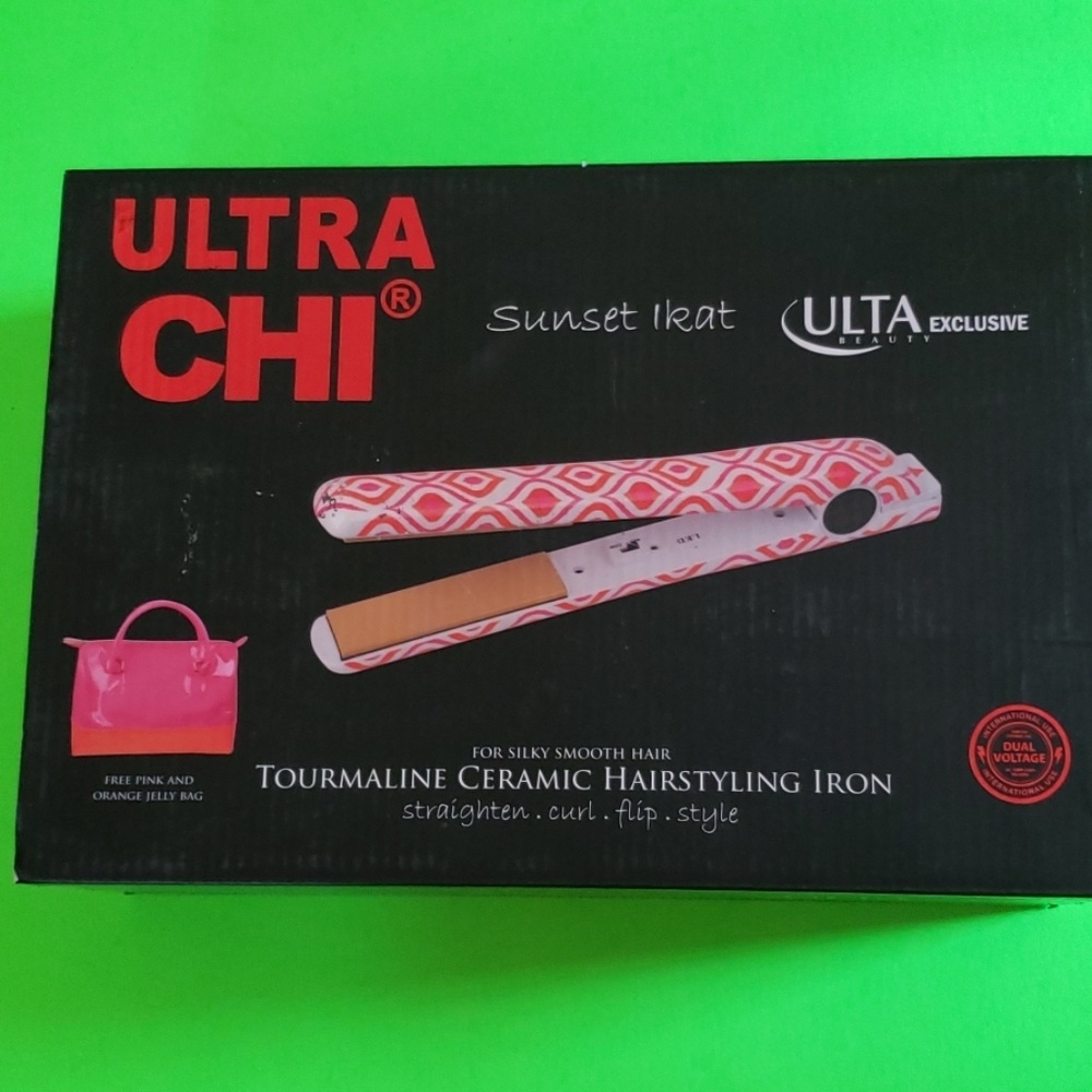 Ultra Chi tourmaline ceramic hair straightener